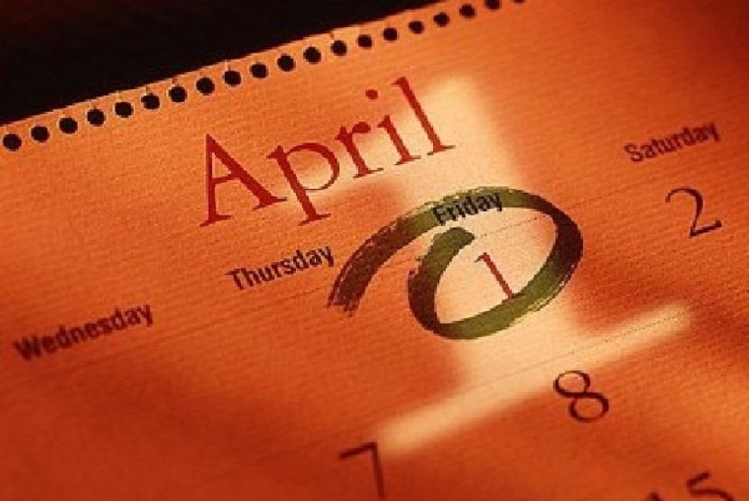 1 April (April Mop)  / ilustrasi 