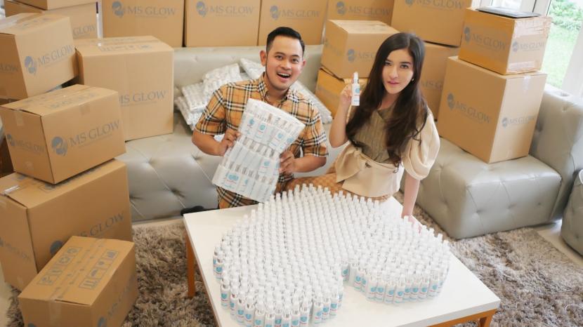 100 ribu botol hand sanitizer untuk bantu penanganan corona.