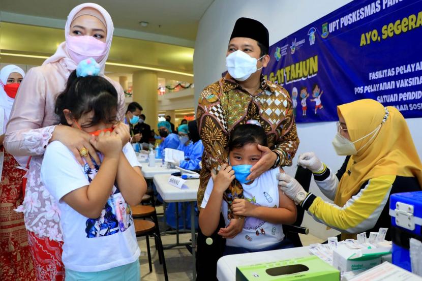 12 Hari, 59.030 Anak Kota Tangerang Divaksin Dosis Pertama