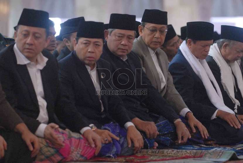 President Susilo Bambang Yudhoyono (c) (Republika/Agung Supriyanto)