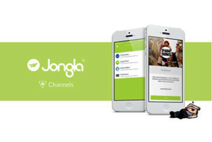 Jongla launches Channels, an application that enable celebrities and brands to interact. (Illustration)