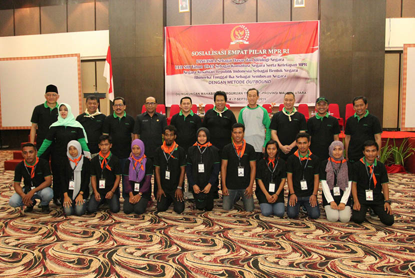 Sosialisasi 4 Pilar MPR yang diselenggarakan di Ternate, Maluku Utara, 4 hingga 7 September 2015.  (foto : dok. MPR RI)