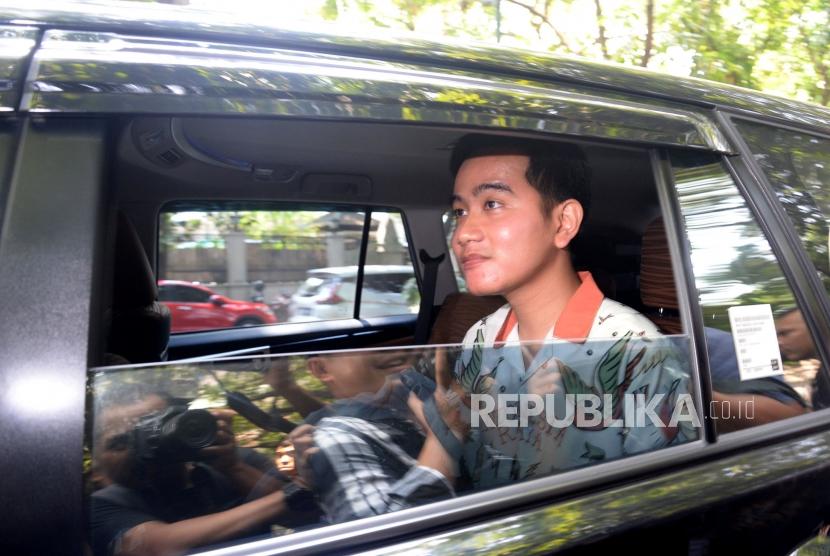 Putra Presiden Joko Widodo Gibran Rakabuming Raka maju Pilkada Solo.