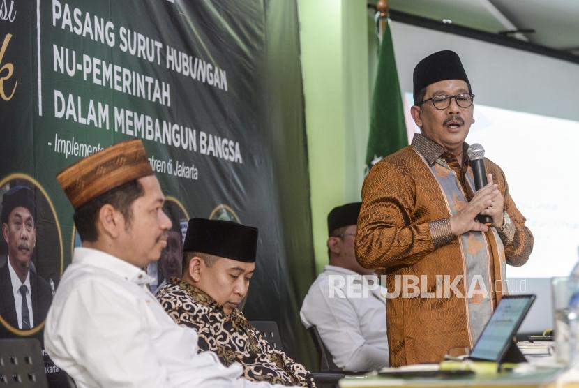 Wamenag: PMA Majelis Taklim untuk Kebaikan. Foto Wakil Menteri Agama Zainut Tauhid (kanan).