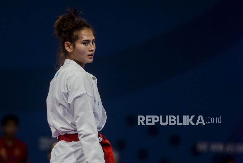 Atlet karate Indonesia Ceyco Georgia Zefanya.