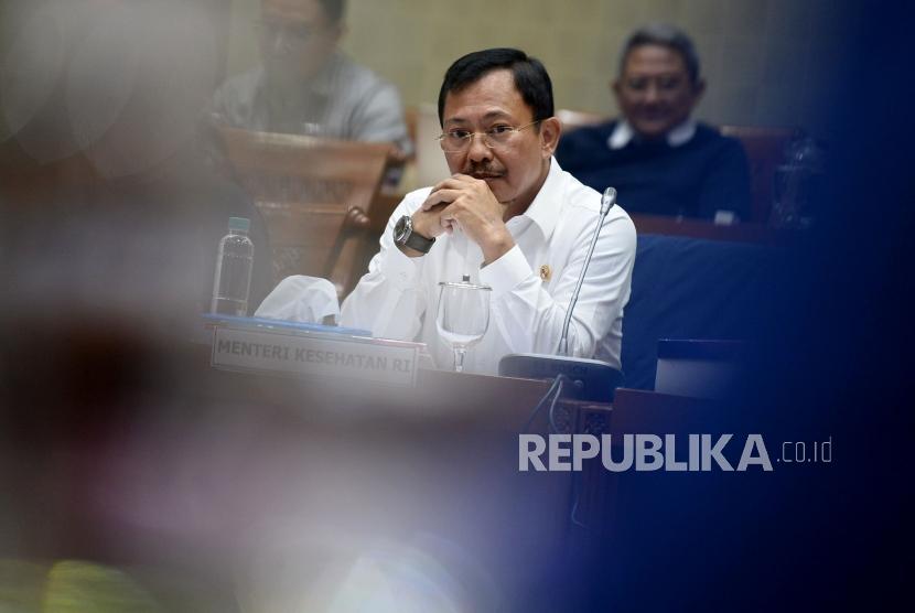 Menteri Kesehatan Terawan Agus Putranto. Kemenkes menyebut belum ada tenaga kesehatan Indonesia yang dikirim ke Wuhan