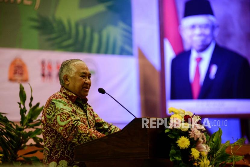 Ketua Dewan Pertimbangan Majelis Ulama Indonesia, Din Syamsuddin 