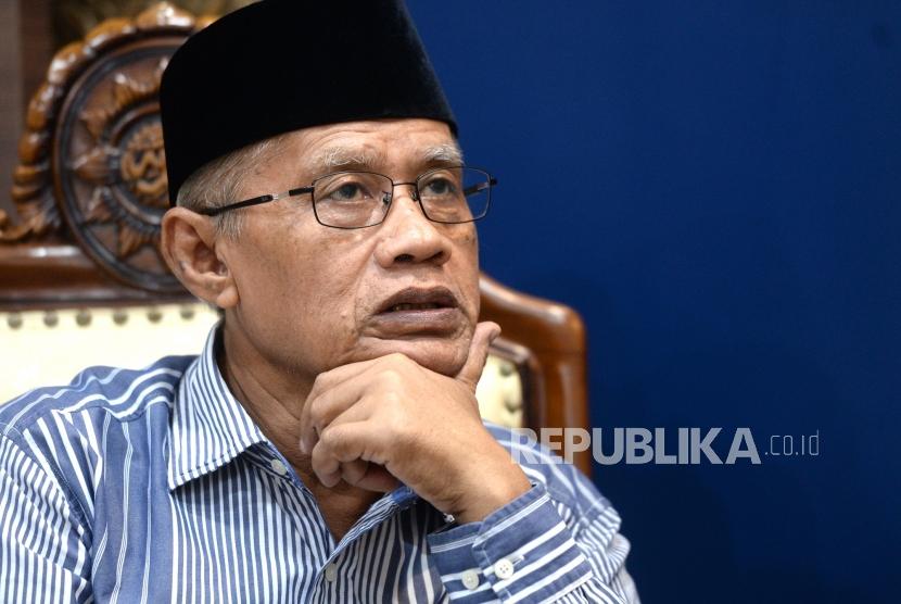 Haedar Nashir: Gus Sholah Konsisten pada Demokrasi dan HAM. Ketua Umum PP Muhammadiyah Haedar Nashir.