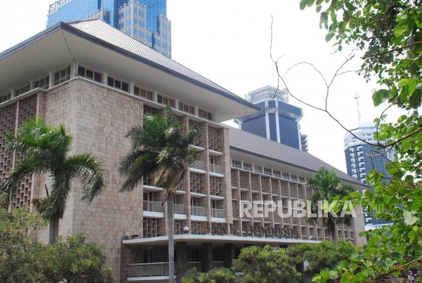 Tampak gedung Bank Indonesia