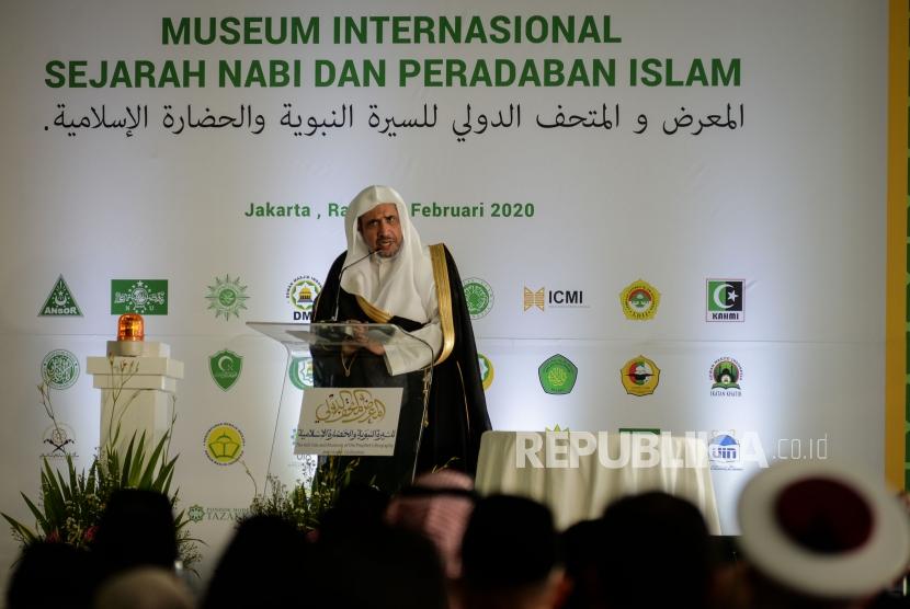 Sekjen Liga Dunia Islam Muhammad bin Abdul Karim Al Issa Sekjen Liga Dunia Islam mengajak untuk singkirkan permusuhan apapun. 