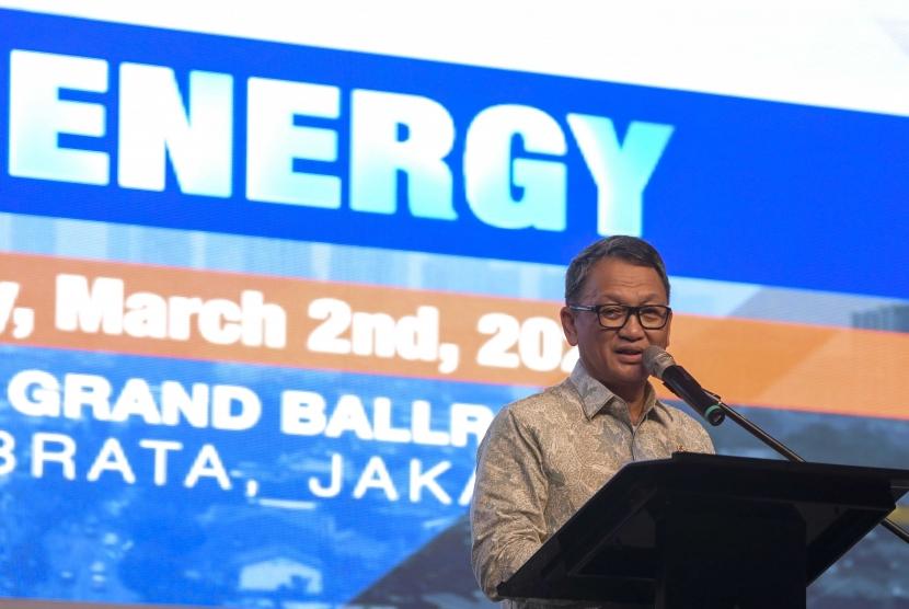 Menteri Energi dan Sumber Daya Mineral Arifin Tasrif. Indonesia dan Denmark memperkuat kerja sama dalam bidang energi terbarukan.