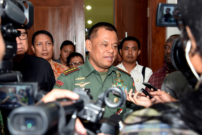 TNI Chief General Gatot Nurmantyo 
