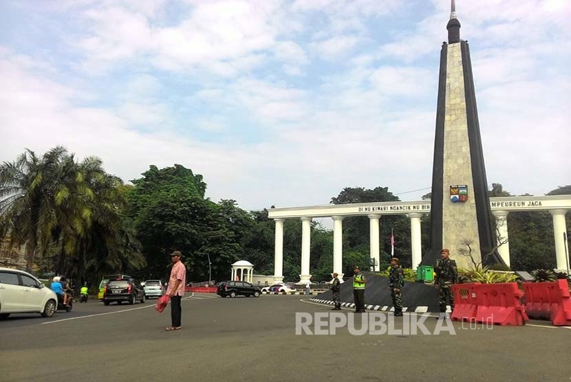 Tugu Kujang sebagai ikon Kota Bogor, Jawa Barat (ilustrasi). Kawasan Bogor Heritage Ecopark di Kecamatan Bogor Timur, Kota Bogor, Jawa Barat akan menyuguhkan wahana air moderen Bogor Aquagame.