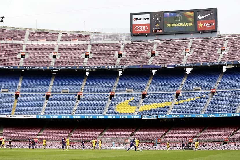 Stadion Camp Nou, markas Barcelona.