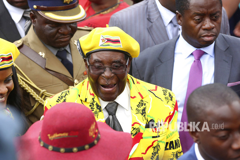 Presiden Zimbabwe Robert Mugabe (foto file).