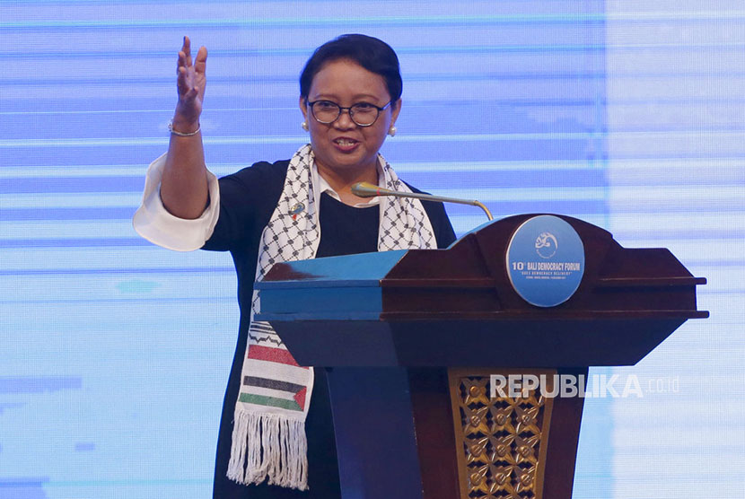 Indonesian Minister of Foreign Affairs Retno Marsudi  