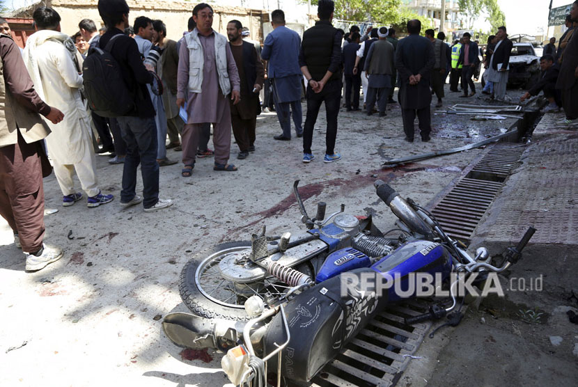  Serangan bom bunuh diri terjadi di Kabul, Afghanistan