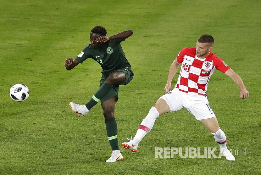  Tim nasional Kroasia berhasil meraih tiga poin sempurna saat mengalahkan Nigeria pada laga perdana Grup D Piala Dunia 2018 di Kaliningrad Stadium, Ahad (17/6) dini hari WIB.