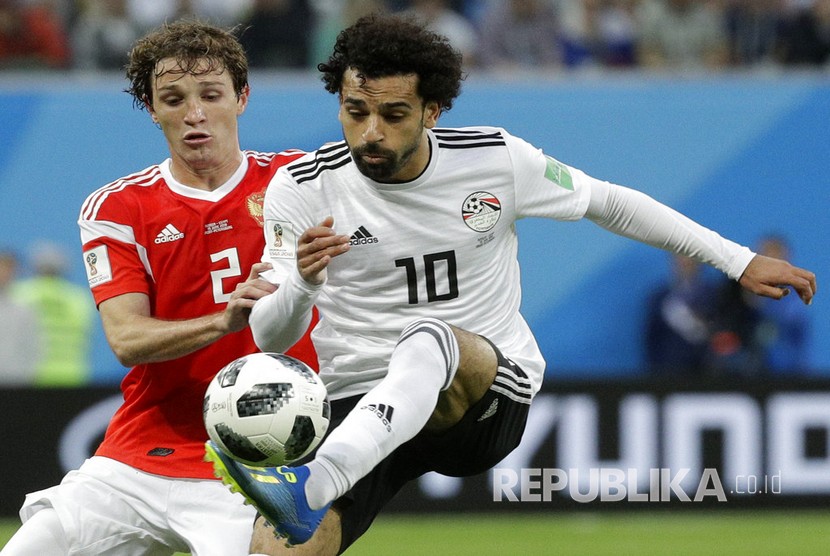 Pesepak bola Mesir Mohamed Salah