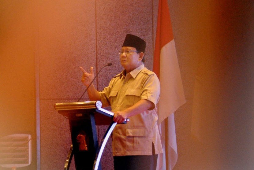 Ketua Umum (Ketum) Partai Gerindra, Prabowo Subianto.