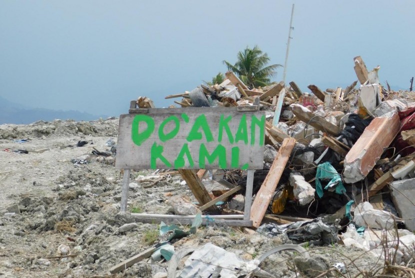 Petobo, hardest-hit area by tsunami in Palu, Central Sulawesi.