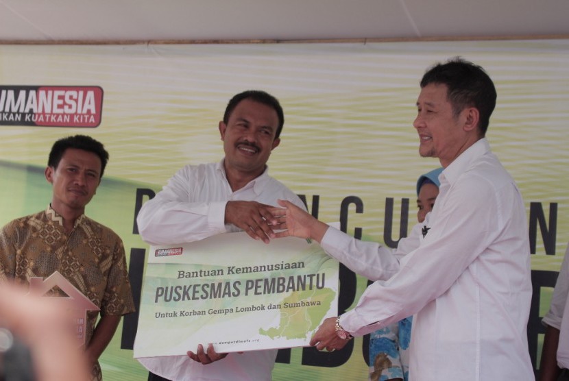 Dompet Dhuafa meluncurkan program Lombok Bangkit pada masa pemulihan pascagempa di Desa Gondang, Kecamatan Gangga, Kabupaten Lombok Utara, Nusa Tenggara Barat (NTB) pada Rabu (12/12). 