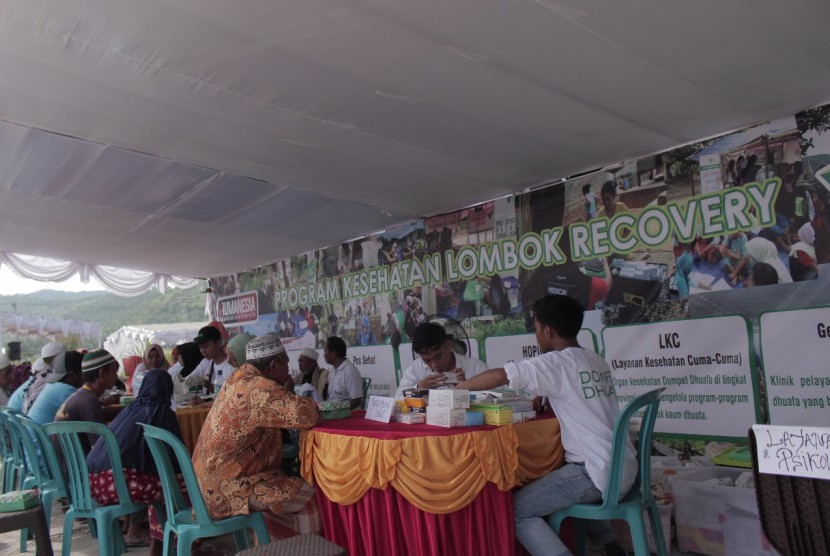 Dompet Dhuafa meluncurkan program Lombok Bangkit pada masa pemulihan pascagempa di Desa Gondang, Kecamatan Gangga, Kabupaten Lombok Utara, Nusa Tenggara Barat (NTB) pada Rabu (12/12). 