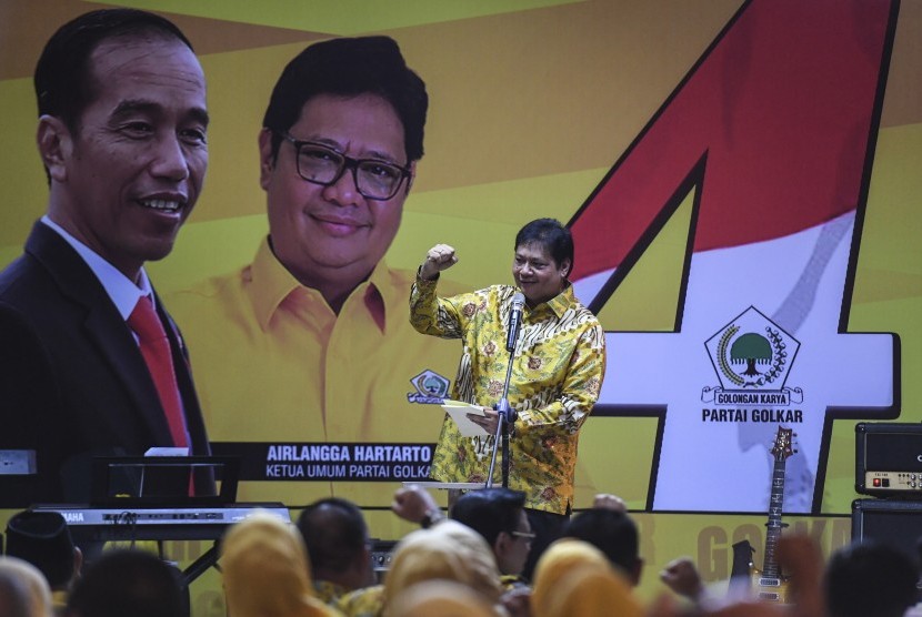 Ketua Umum Partai Golkar Airlangga Hartarto