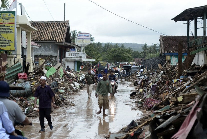 Dampak Tsunami Selat Sunda Di Kalianda Republika Online