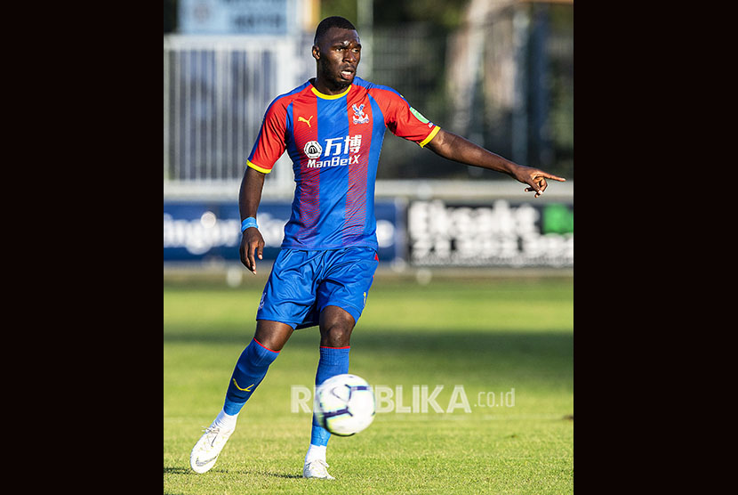 Pemain Crystal Palace Christian Benteke.