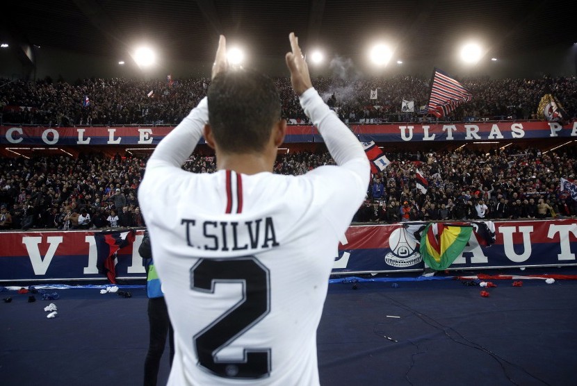 Bek PSG Thiago Silva.