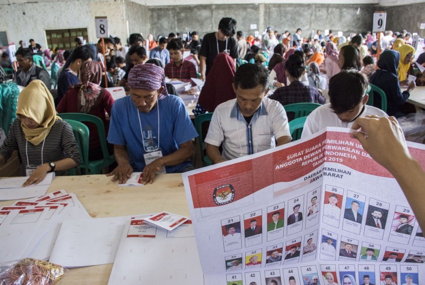 Surat Suara Pemilu salah satu logistik Pemilu yang sedang disiapkan (ilustrasi)