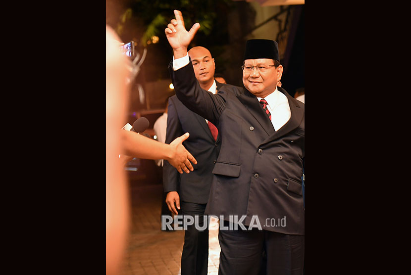 Capres nomor urut 02 Prabowo Subianto.