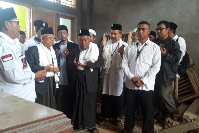 Kiai Ma'ruf Resmikan SMP Berbasis Tahfidz Alquran di Banten