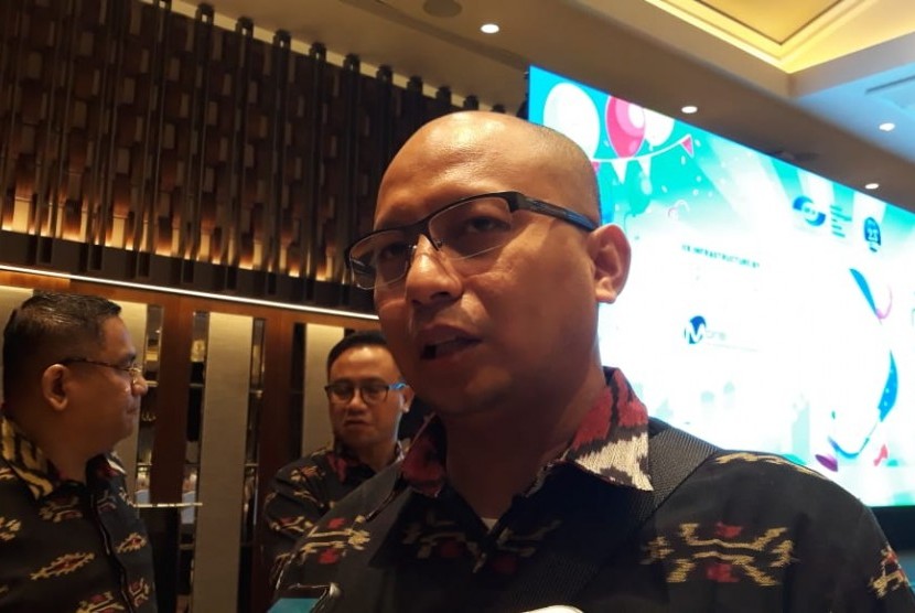 Ketua Umum Asosiasi Penyelenggara Jasa Internet Indonesia (APJII), Jamalul Izza. 