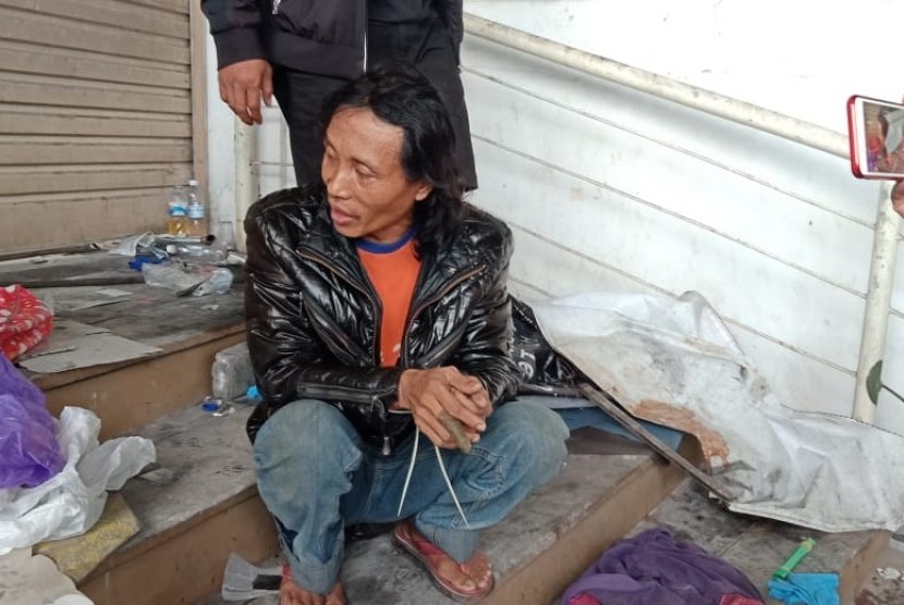 Pelaku mutilasi, Sugeng ditangkap di sekitar Klenteng, Jalan Martadinata, Kota Malang. 