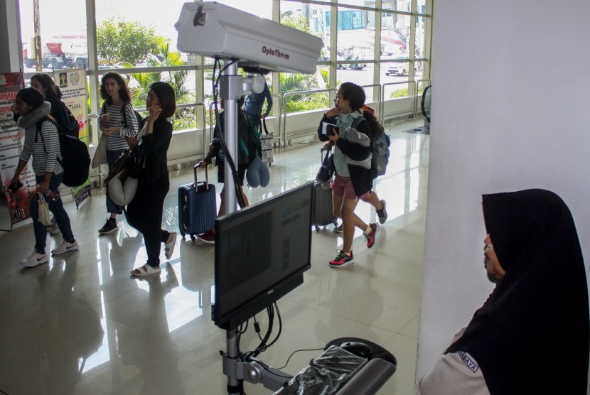 Bandara Juanda Prediksi Jumlah Penumpang Saat Nataru Turun. Foto suasana Bandara Juanda, Surabaya.