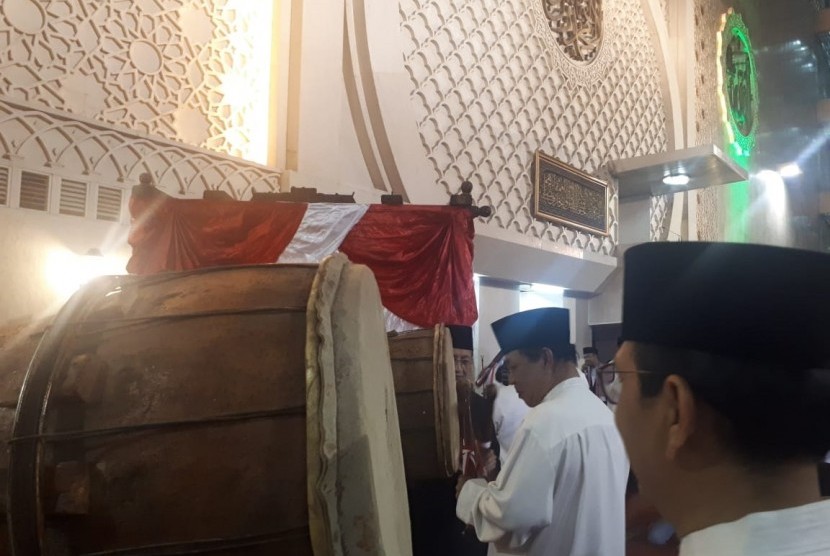 Takbir Akbar Nasional di Masjid Istiqlal, Jakarta, resmi dimulai, Selasa, (4/6).