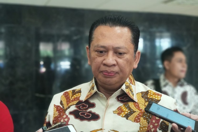 Ketua DPR RI Bambang Soesatyo di Kompleks Parlemen RI, Jakarta, Kamis (27/6).
