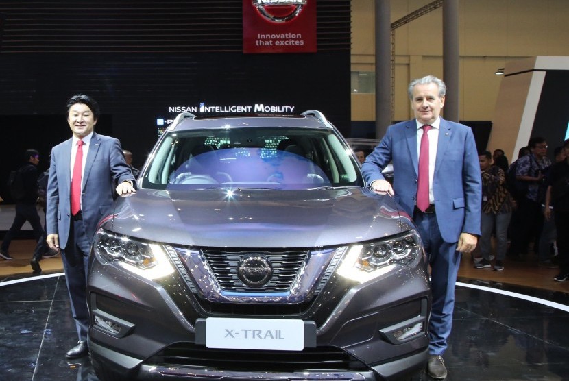 Nissan melakukan peluncuran Nex X-Trail dalam perhelatan GAIKINDO  Indonesia International Auto Show (GIIAS) di ICE BSD, Tangerang Banten.
