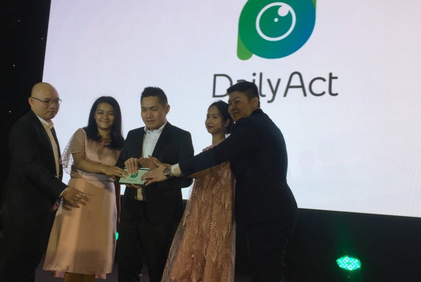 Pengembang DailyAct melakukan soft launching di Jakarta pada Senin  (5/8). 