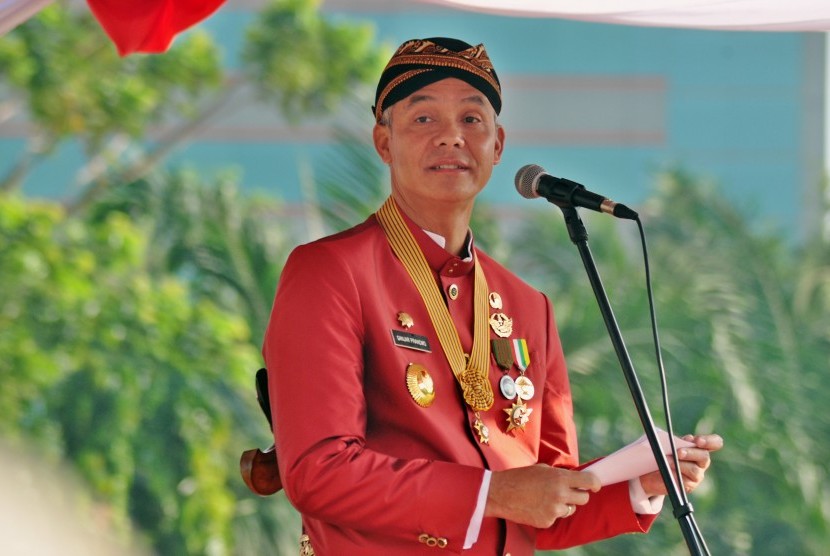 Ganjar akan Gabungkan Sekolah yang Pelajarnya Sedikit. Gubernur Jawa Tengah Ganjar Pranowo.