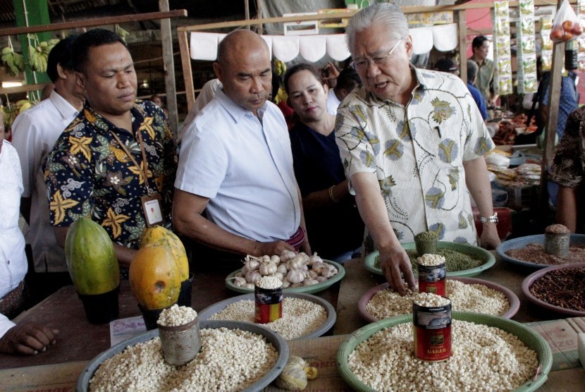 Kupang Batasi Transaksi di Pasar Tradisional Cegah Covid-19 (ilustrasi).