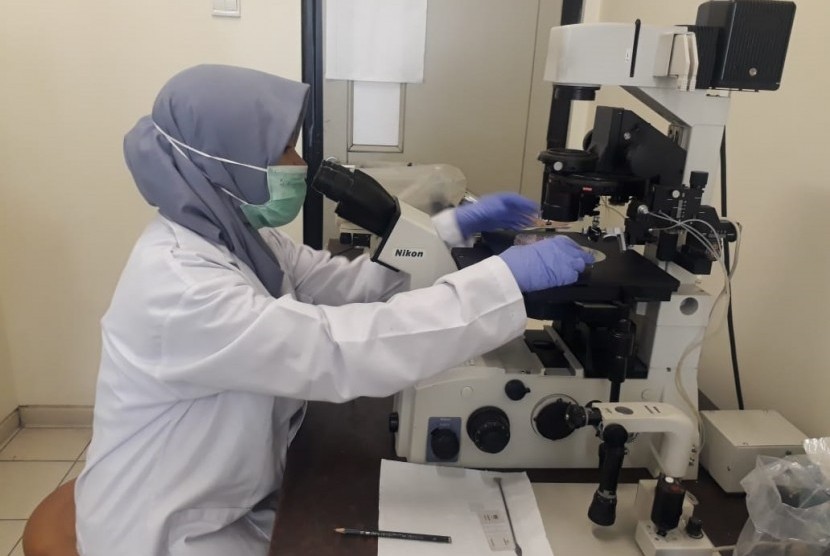 Sejumlah mahasiswa dari FMIPA Universitas Gadjah Mada (UGM) yang  melalukan pengembangan senyawa antikanker payudara melalui reaksi  terinduksi cahaya.
