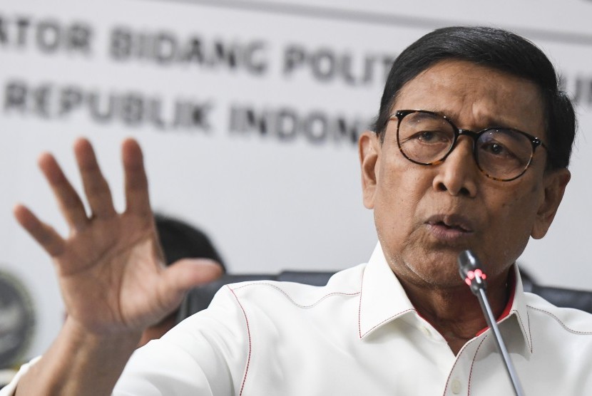 Coordinating Minister for Political, Legal and Security Affairs Wiranto.
