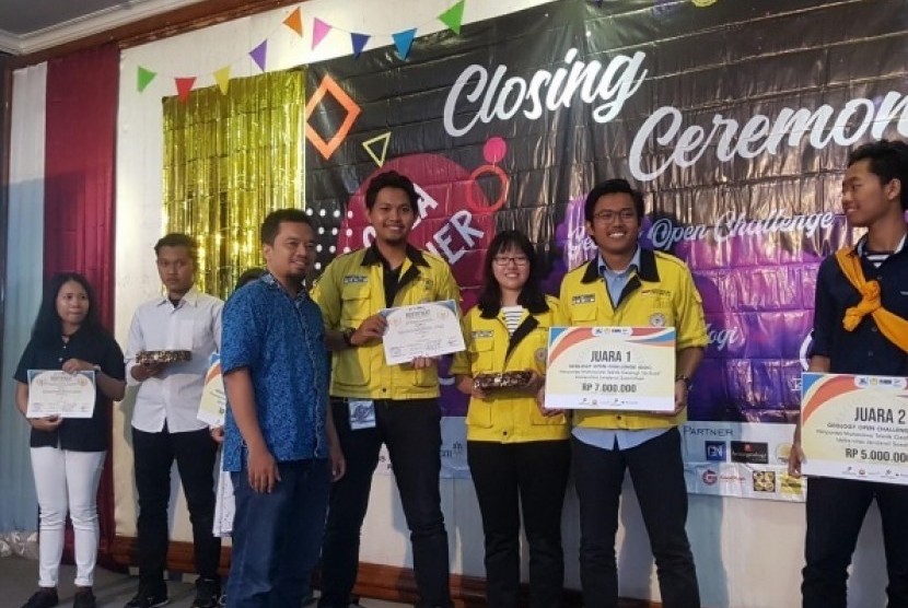 Tim UGM yang menjuarai Geology Open Challenge (GOC) 2019 yang  digelar di Universitas Jenderal Soedirman. 