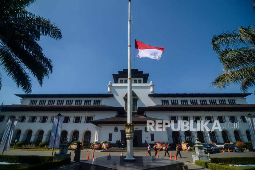 Pameran di Gedung Satu, Bandung Jawa Barat upaya mendongkrak kemandirian pesantren. Foto ilustrasi Gedung Sate.