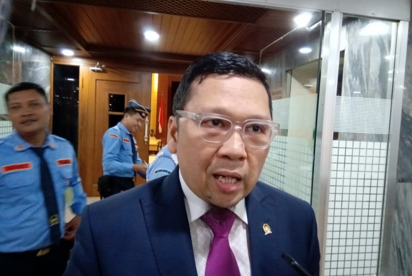 Ketua Komisi II DPR RI Ahmad Doli Kurnia di Gedung Nusantara, Kompleks Parlemen, Jakarta, Kamis (31/10).