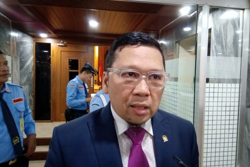 Ketua Komisi II DPR RI Ahmad Doli Kurnia di Gedung Nusantara, Kompleks Parlemen, Jakarta.