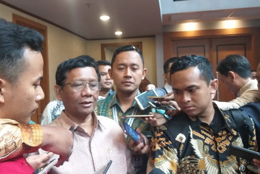 Menteri Koordinator Bidang Politik, Hukum, dan HAM (Menko Polhukam) Mahfud MD 